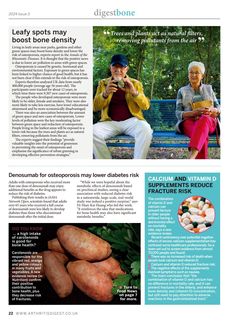 Arthritis Digest Preview Pages