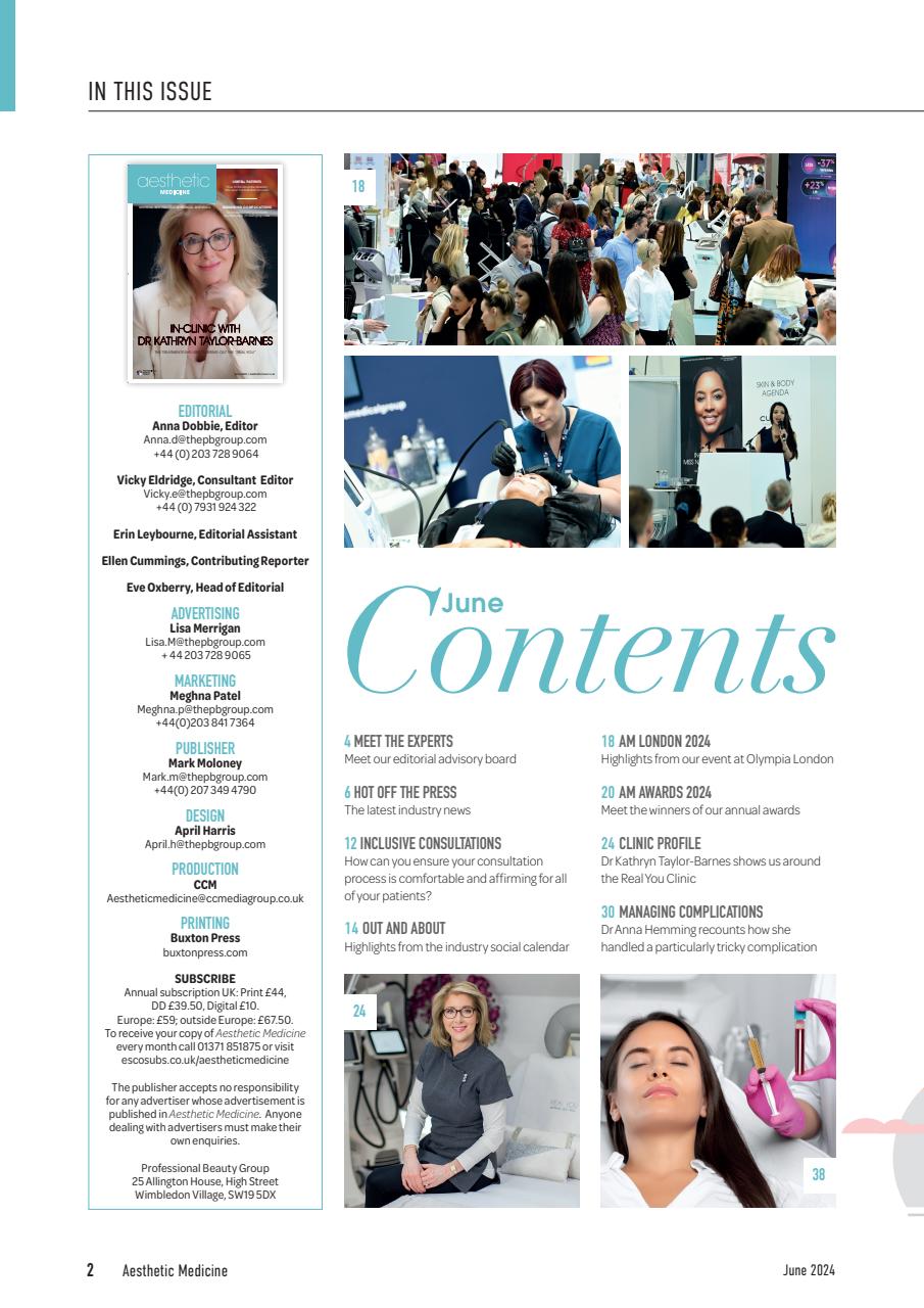 Aesthetic Medicine Preview Pages