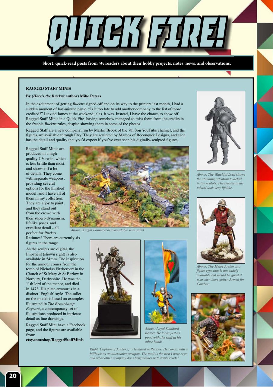 Wargames Illustrated Preview Pages