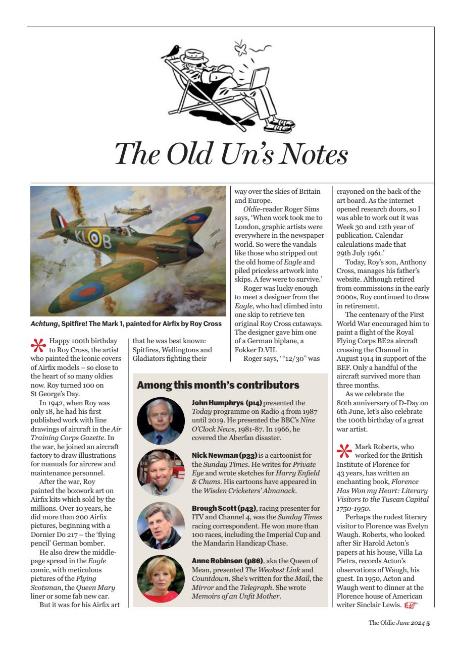 The Oldie Preview Pages