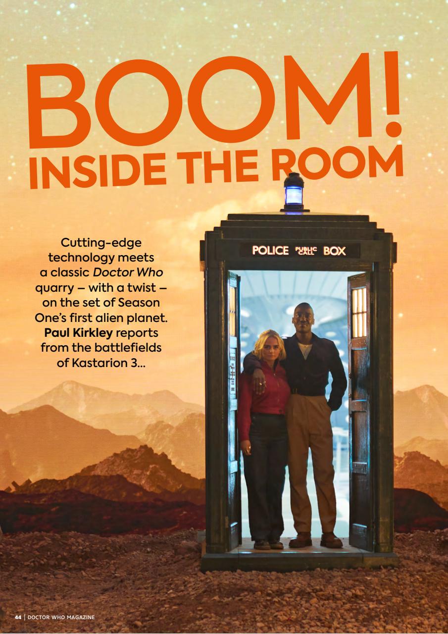 Doctor Who Magazine Preview Pages