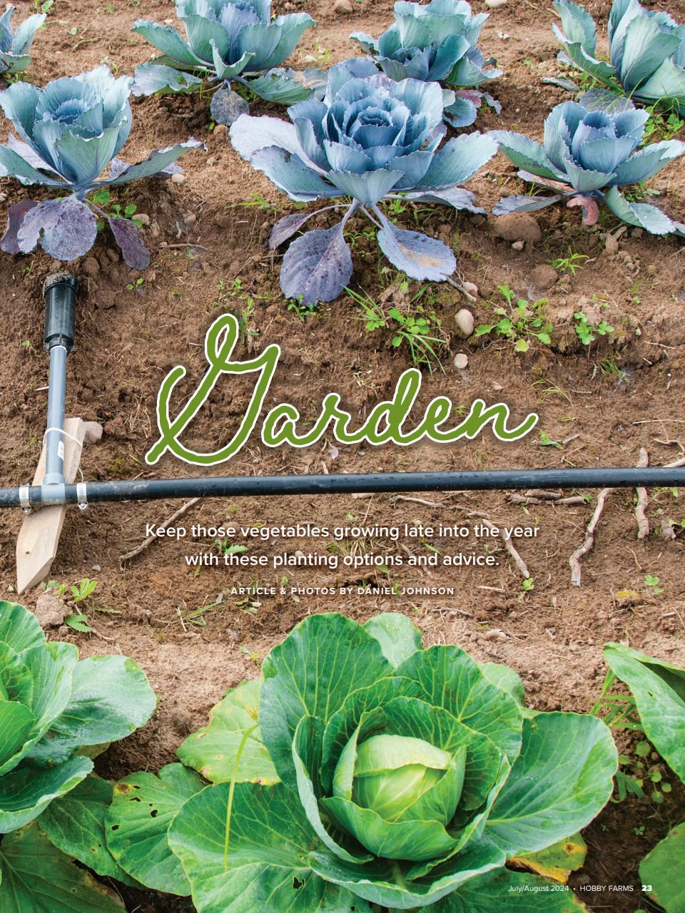 Hobby Farms Magazine Preview Pages