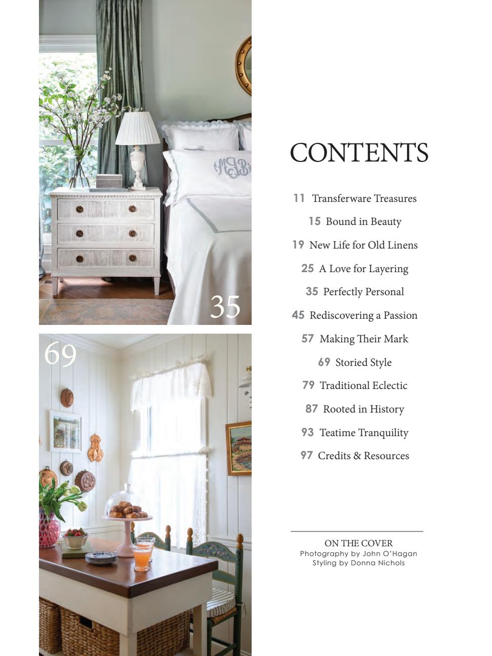 The Cottage Journal Preview Pages