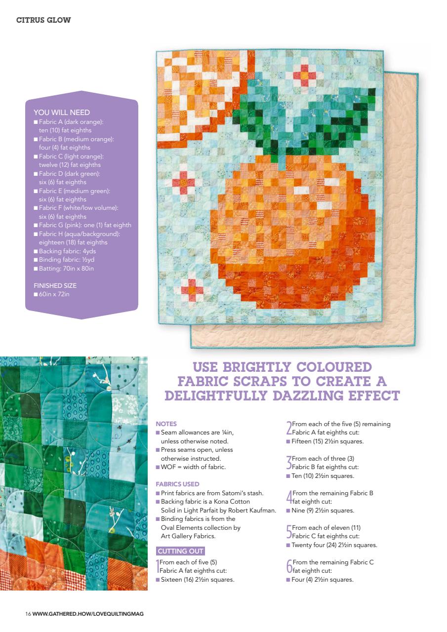 Love Patchwork & Quilting Preview Pages
