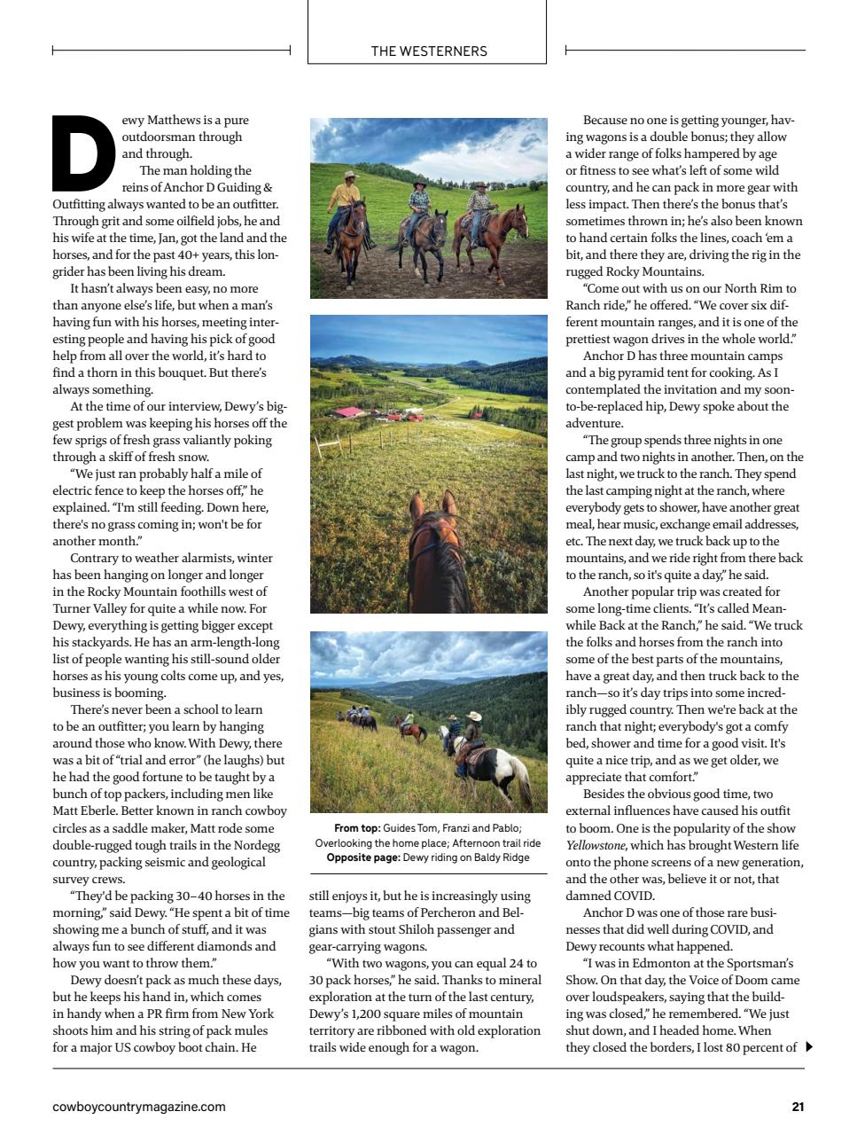 Canadian Cowboy Country Preview Pages