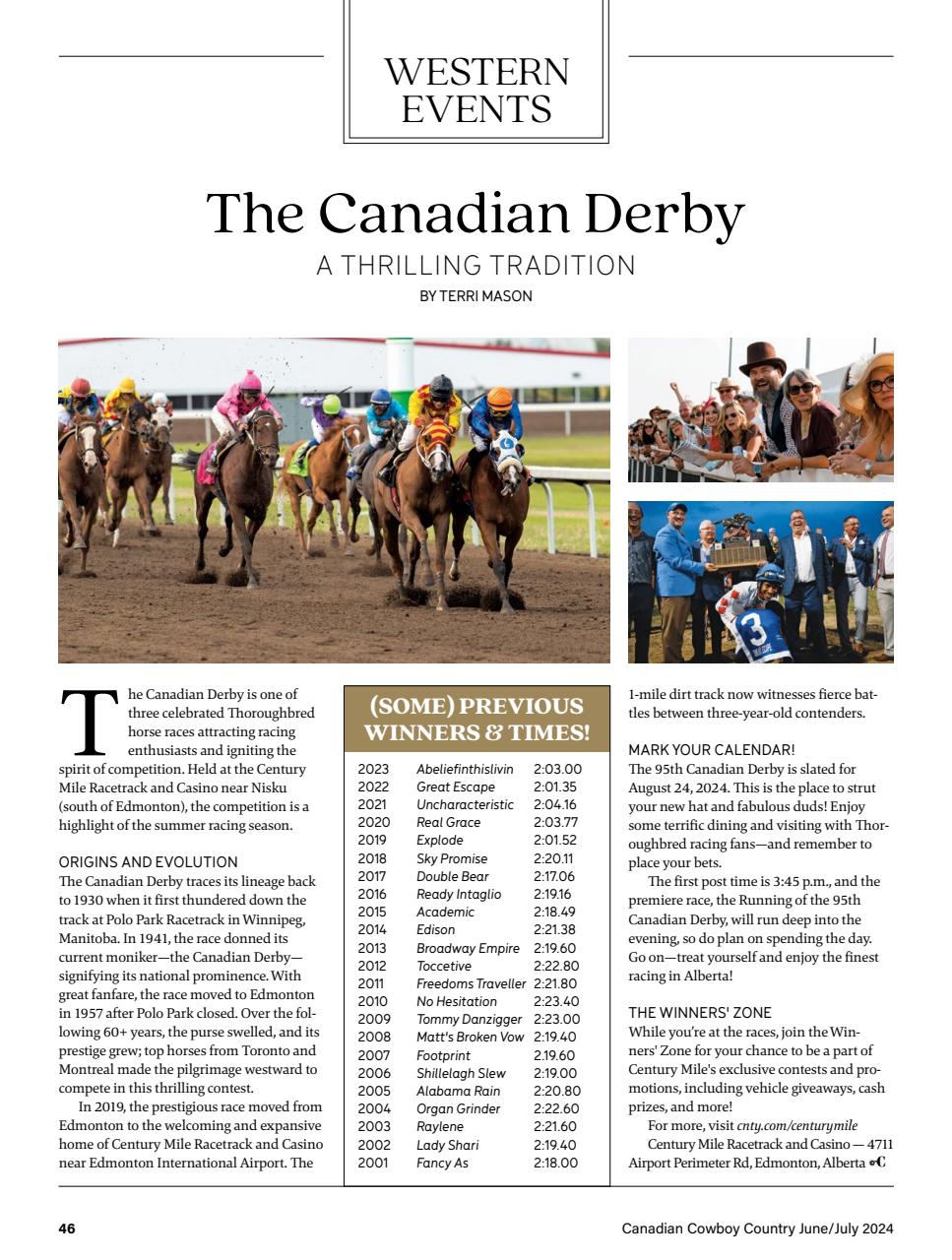 Canadian Cowboy Country Preview Pages