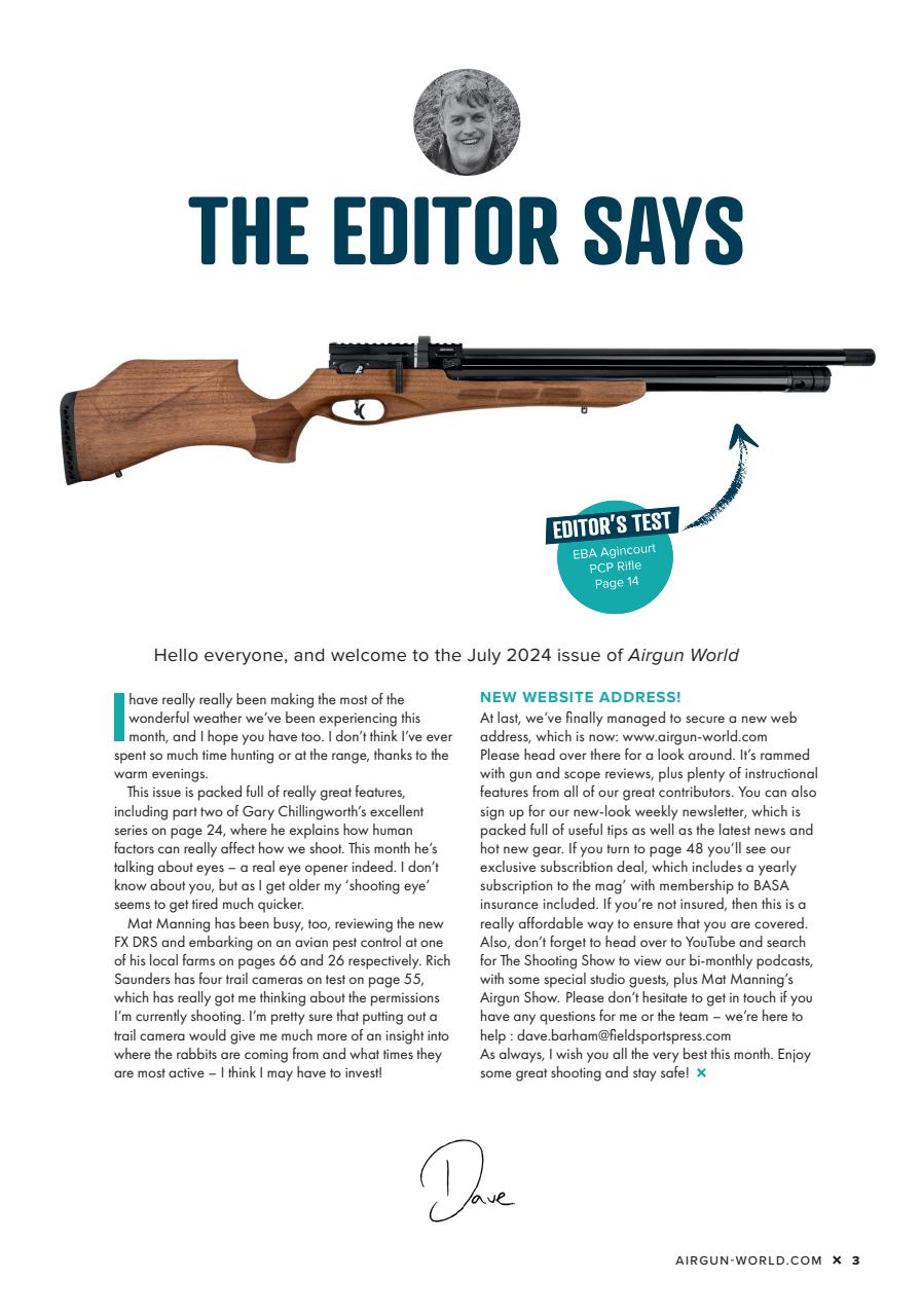Airgun World Preview Pages