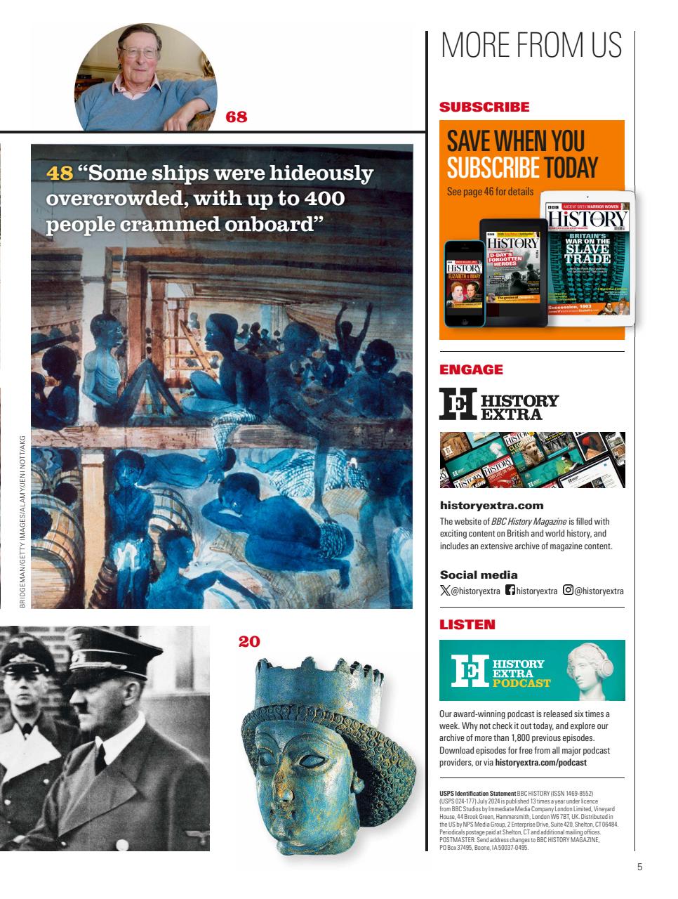 History Extra Magazine Preview Pages