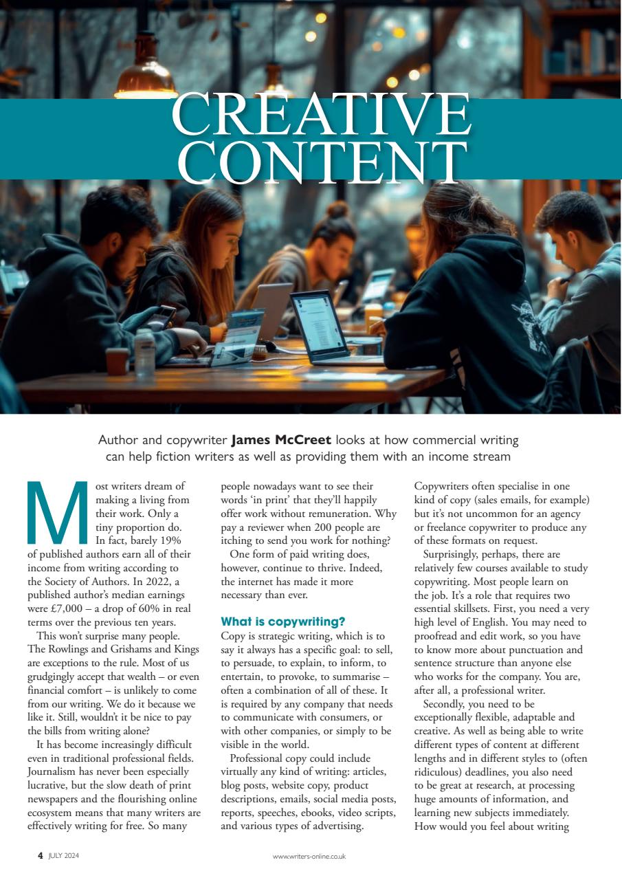 Writing Magazine Preview Pages