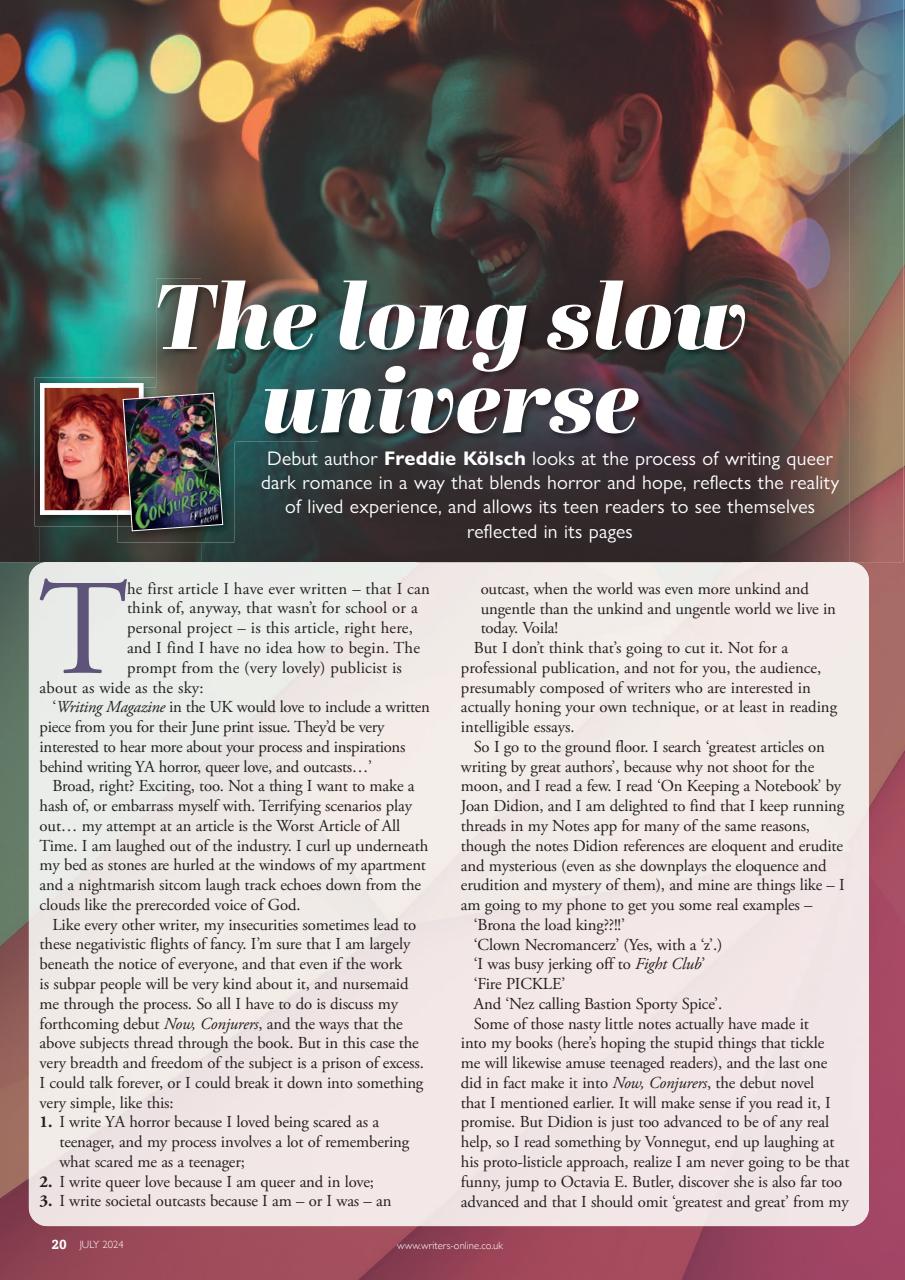 Writing Magazine Preview Pages