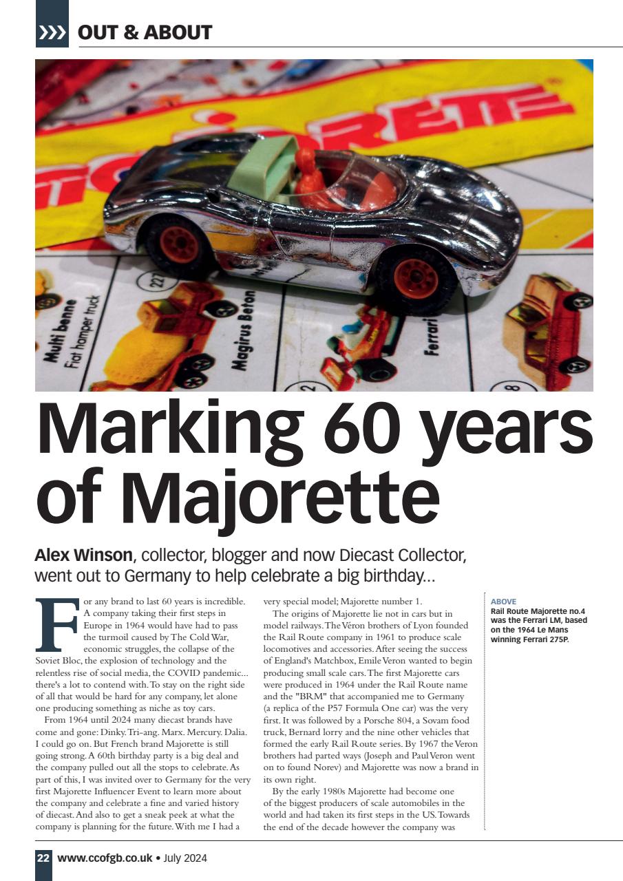 Diecast Collector Preview Pages