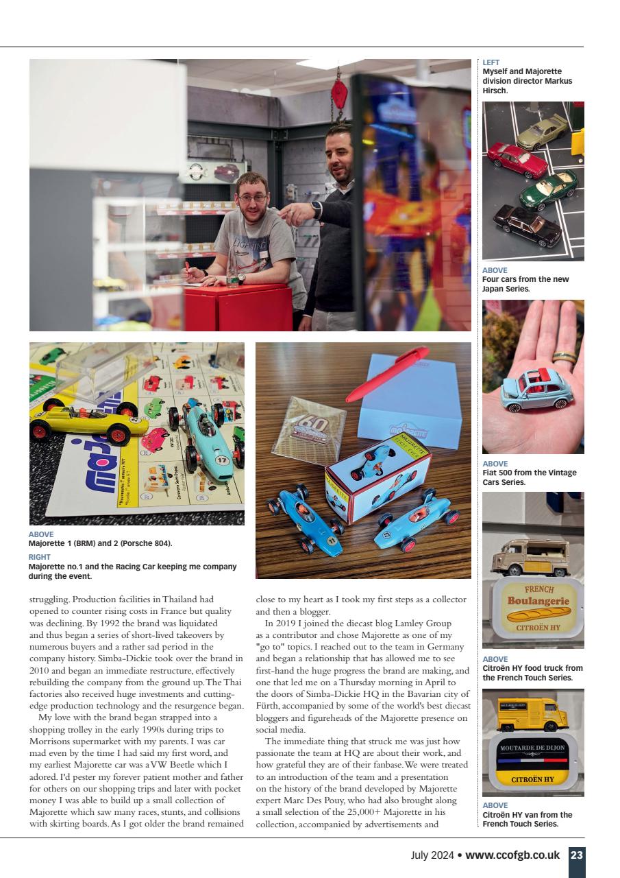 Diecast Collector Preview Pages