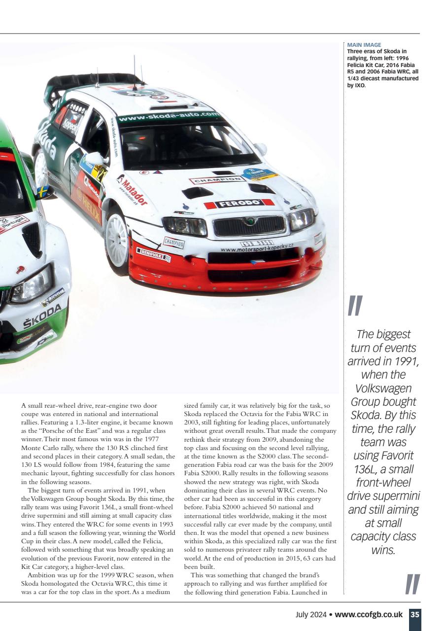 Diecast Collector Preview Pages