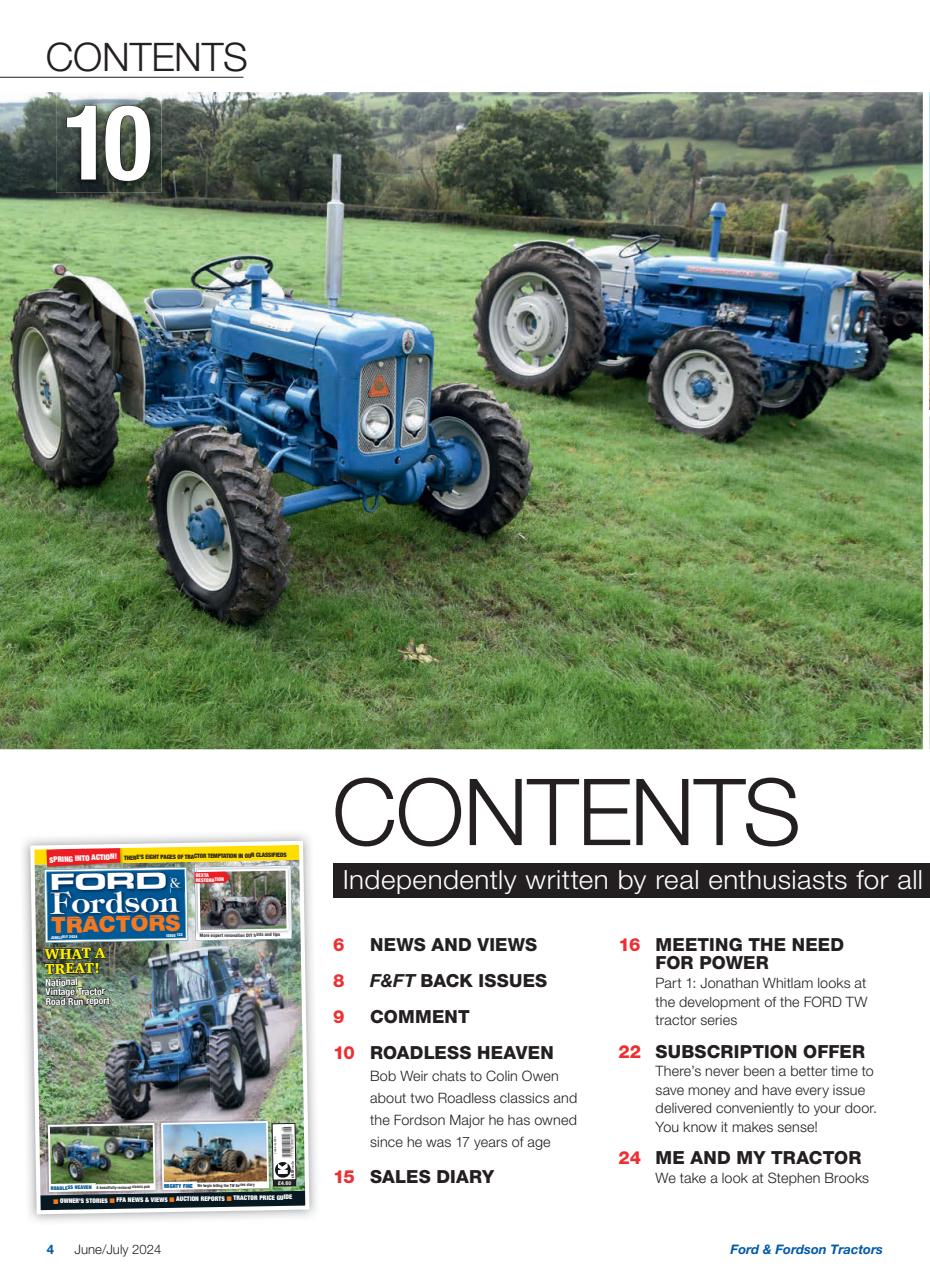 Ford & Fordson Preview Pages