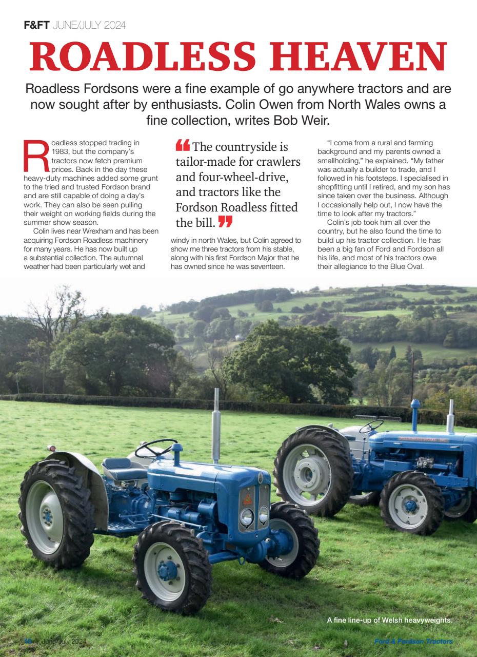 Ford & Fordson Preview Pages