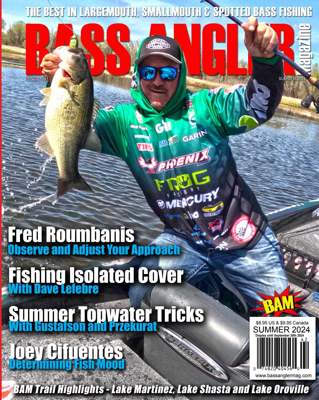 BASS ANGLER MAGAZINE Preview Pages