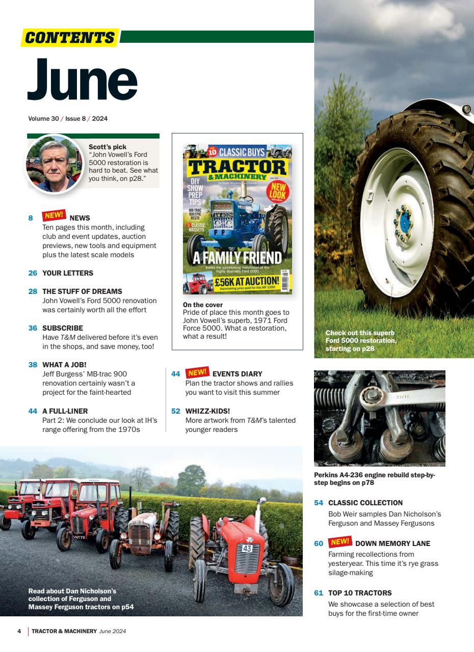 Tractor & Machinery Preview Pages