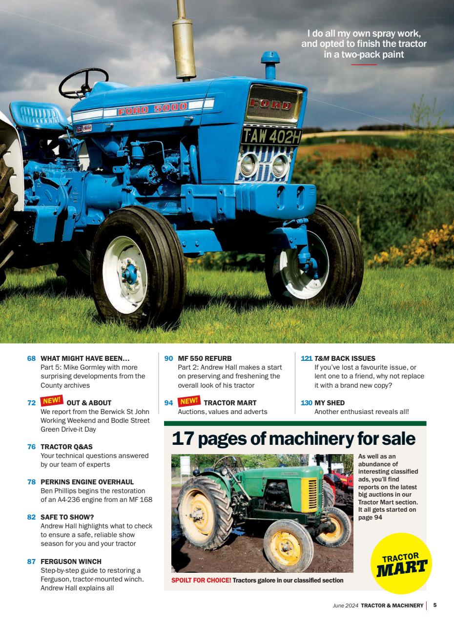 Tractor & Machinery Preview Pages