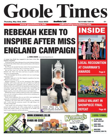 Goole Times issue May 23rd 2024
