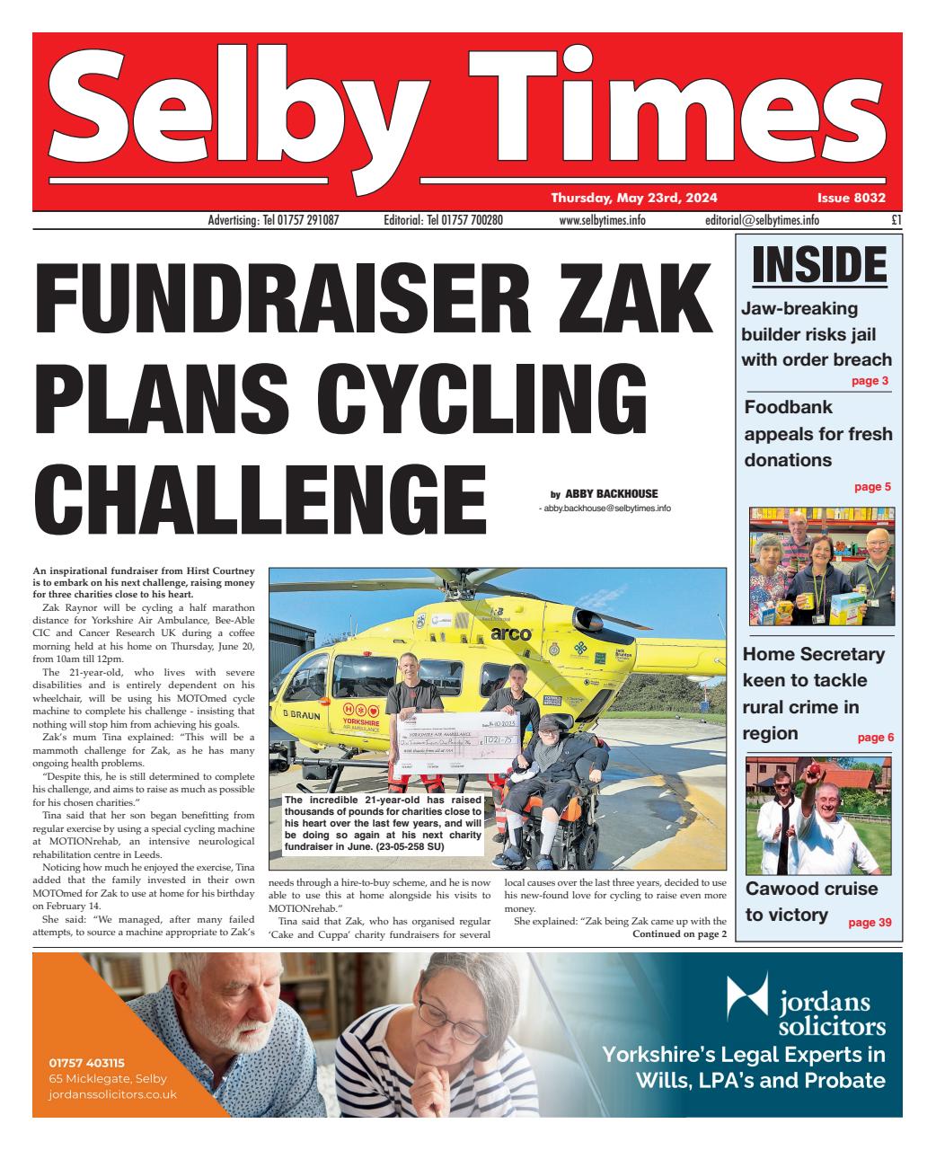 Selby Times Preview Pages