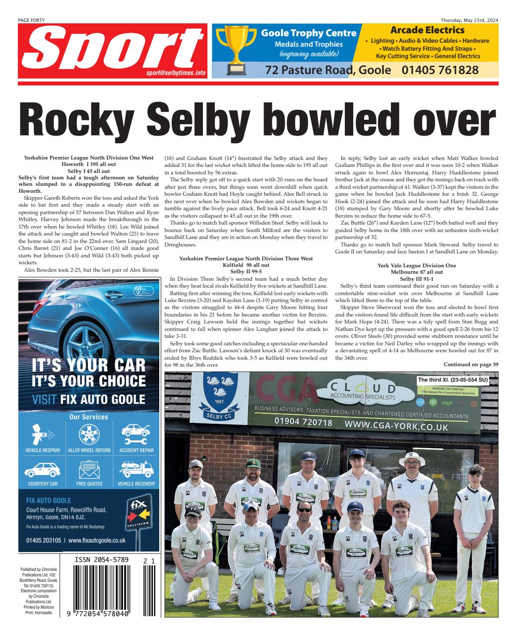 Selby Times Preview Pages