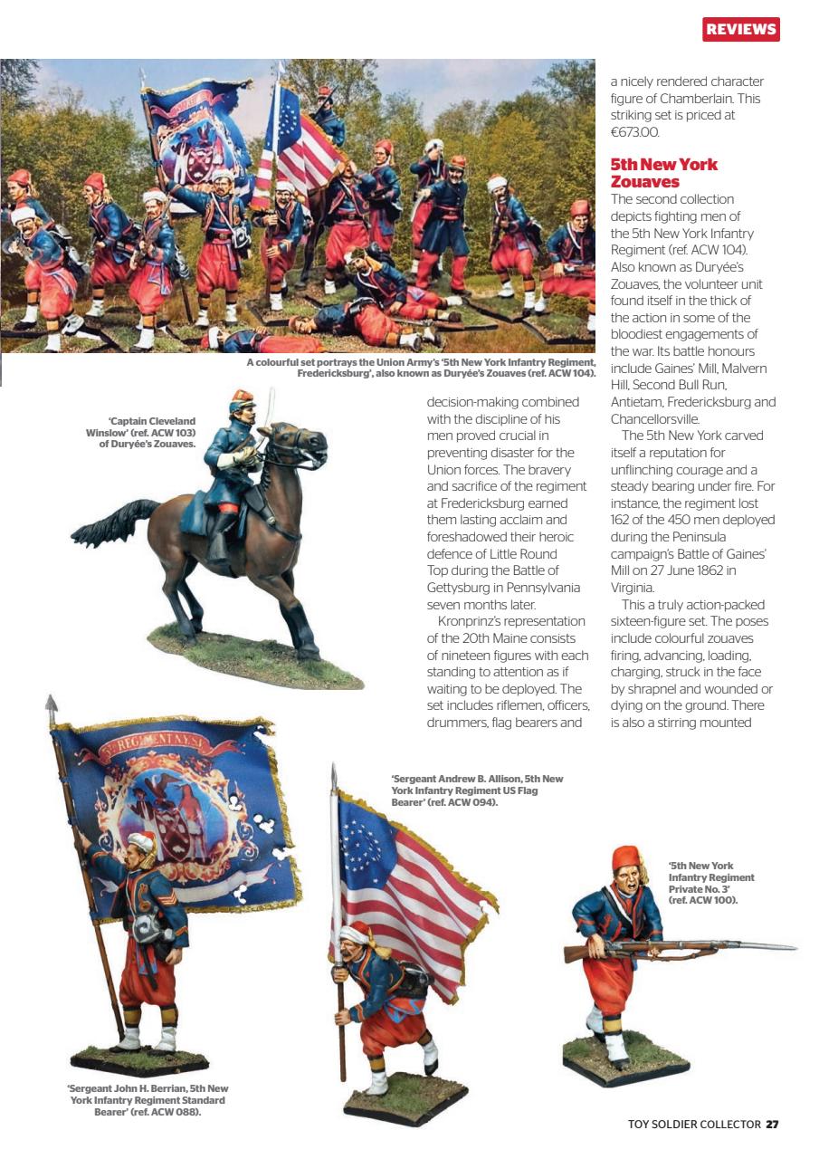 Toy Soldier Collector and Historical Figures Preview Pages