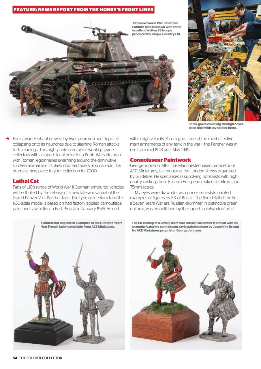 Toy Soldier Collector and Historical Figures Preview Pages