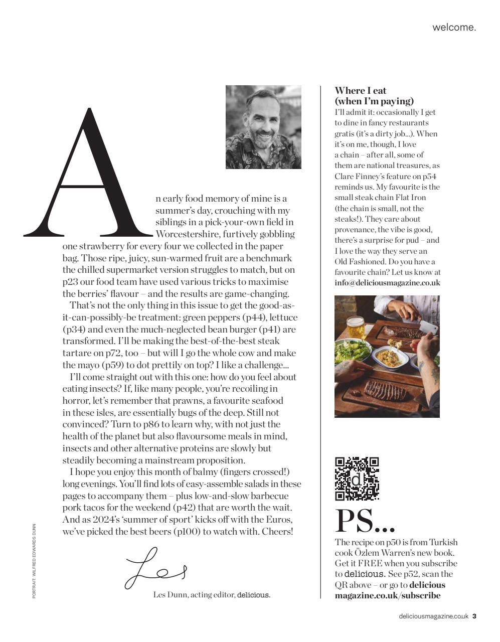 delicious. Magazine Preview Pages