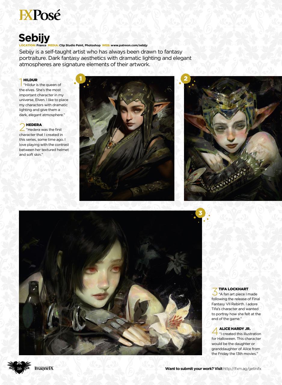 ImagineFX Preview Pages