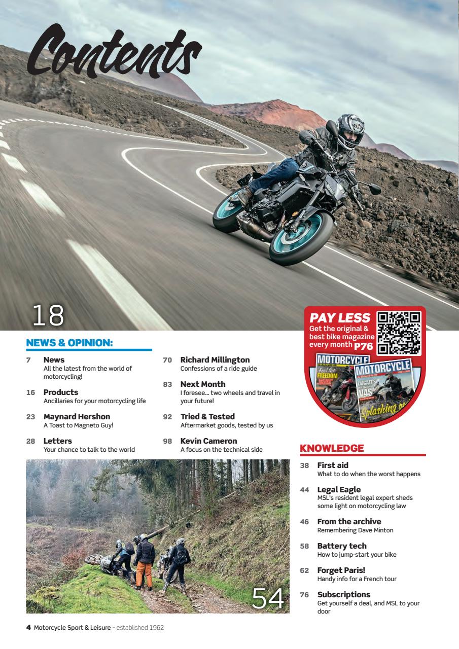Motorcycle Sport & Leisure Preview Pages