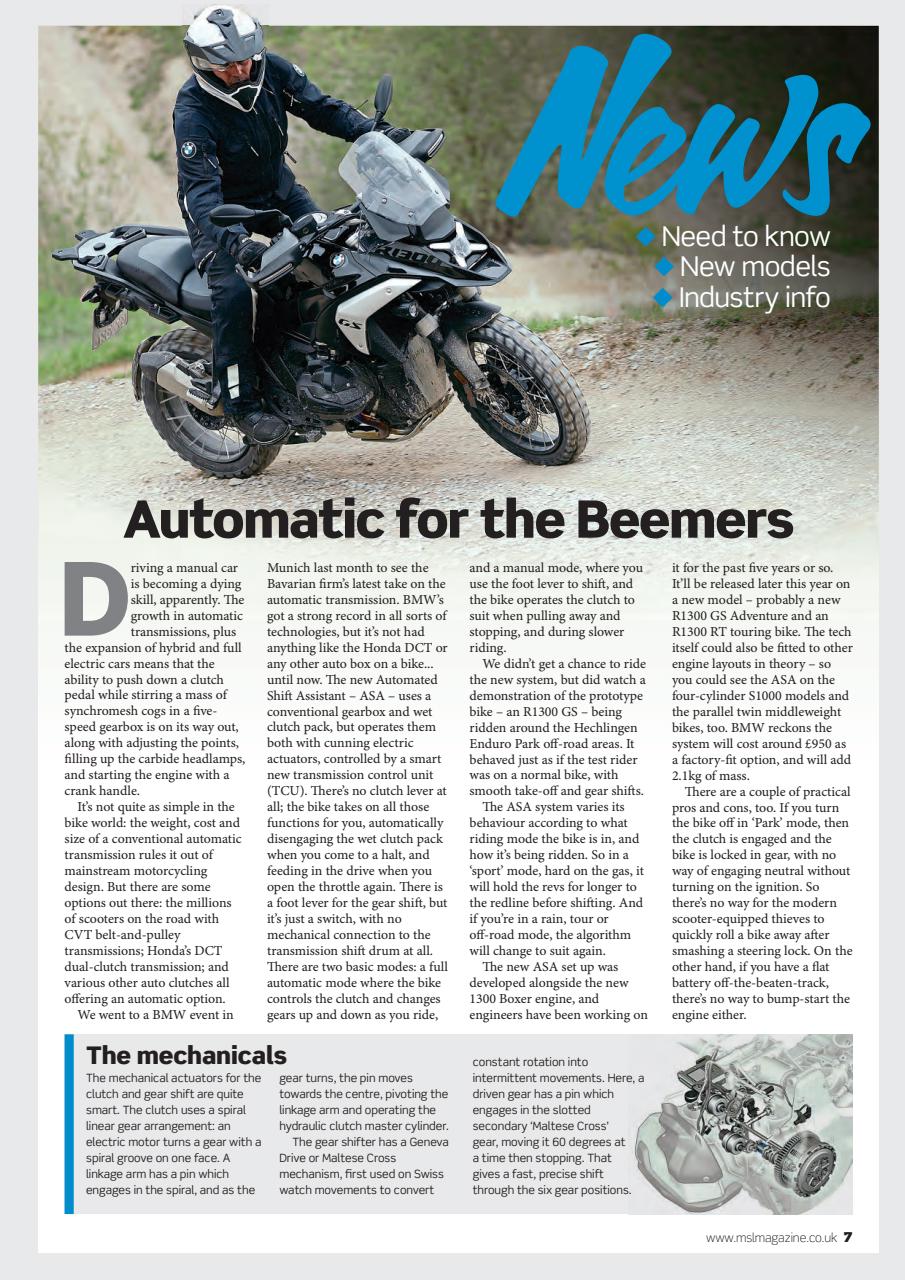 Motorcycle Sport & Leisure Preview Pages