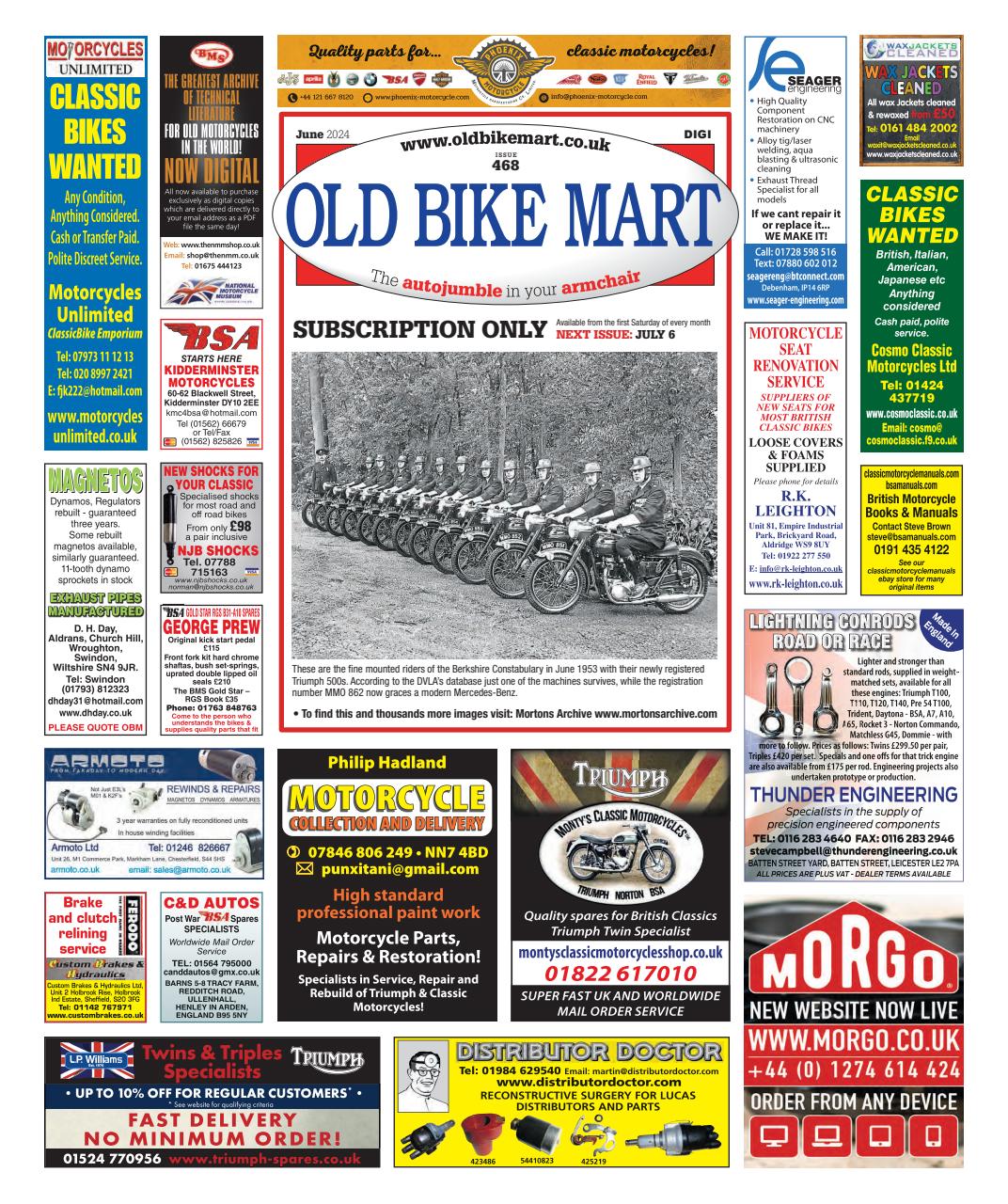 Old Bike Mart Preview Pages