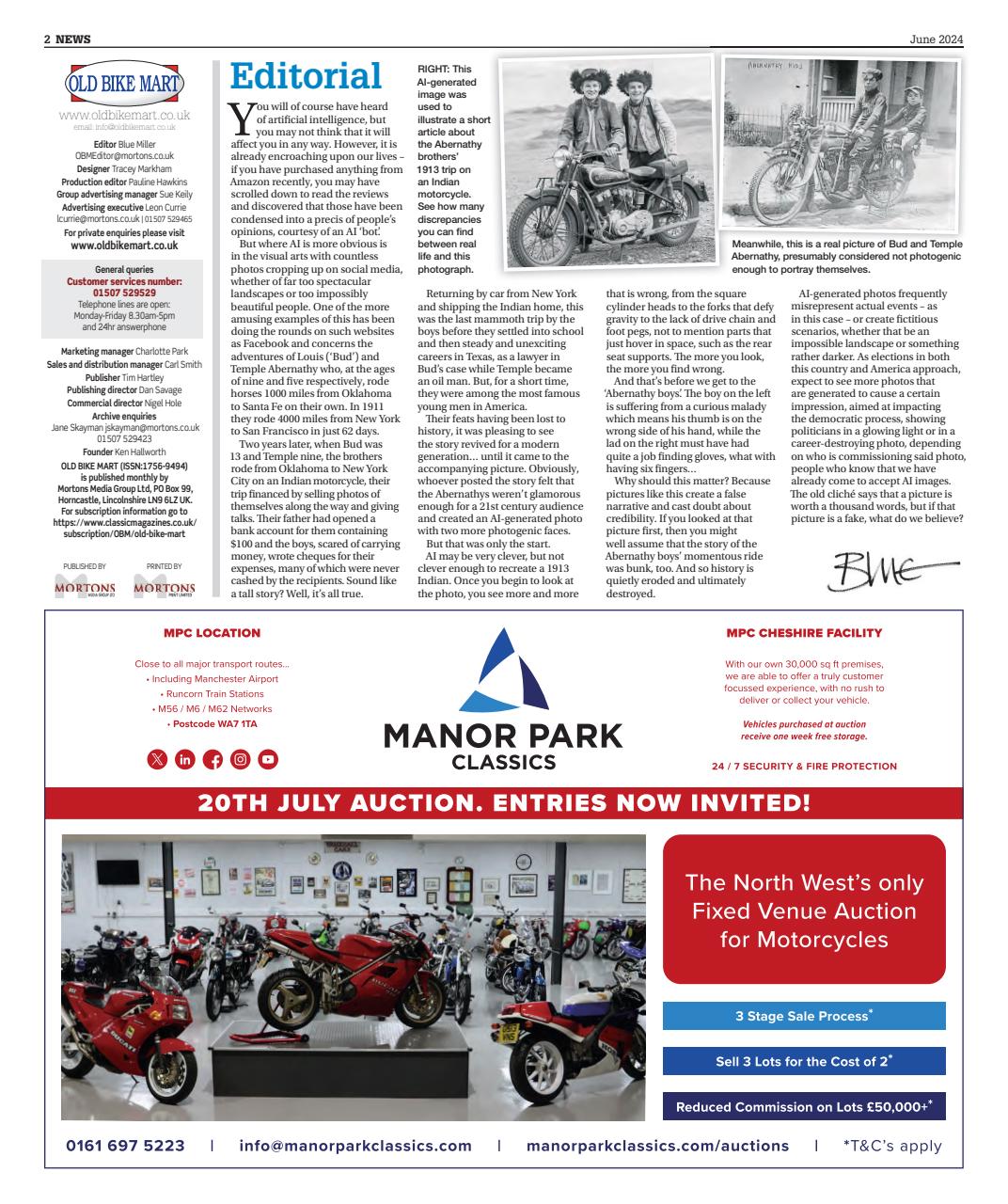 Old Bike Mart Preview Pages