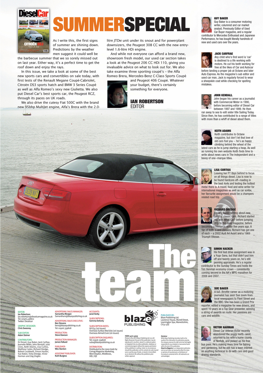 Diesel&EcoCar Magazine Preview Pages