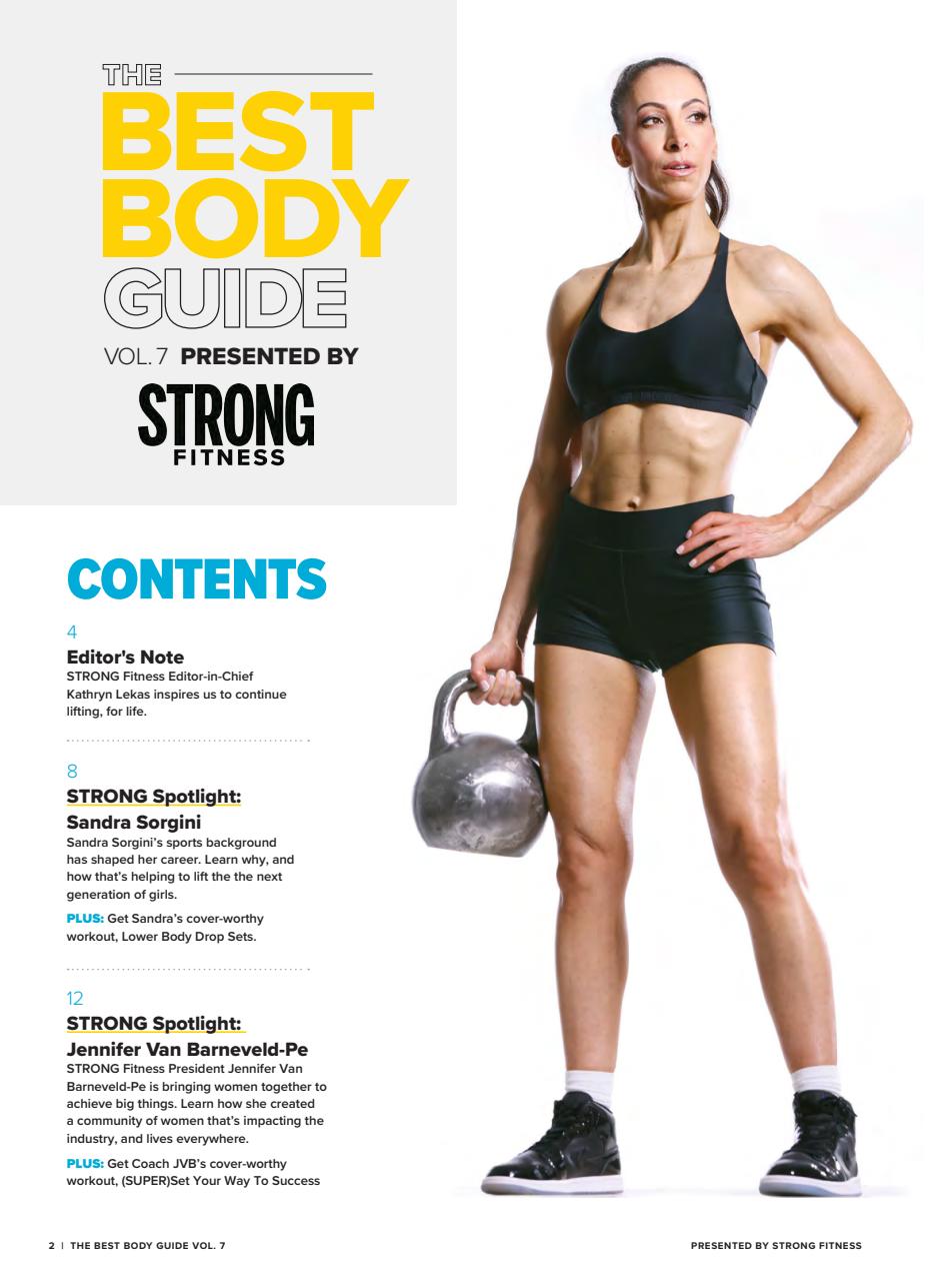 Strong Fitness Preview Pages