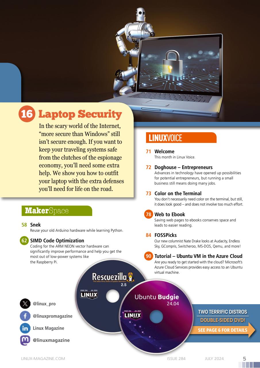 Linux Magazine Preview Pages