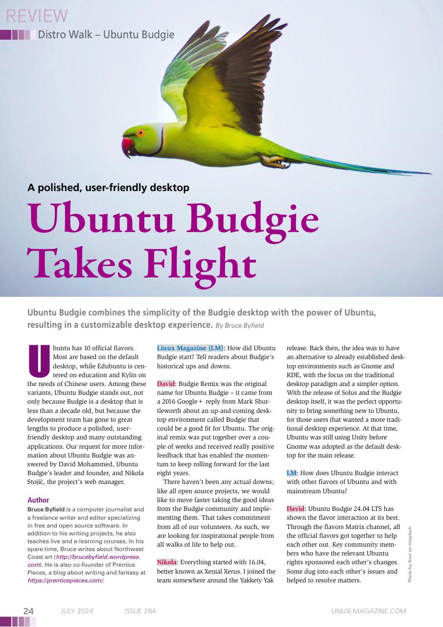 Linux Magazine Preview Pages