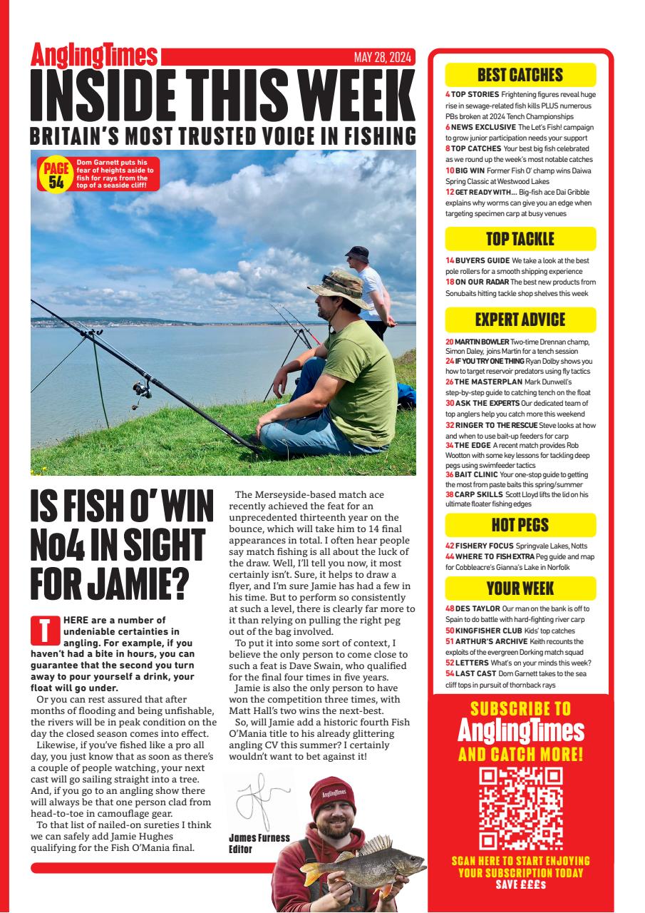 Angling Times Preview Pages