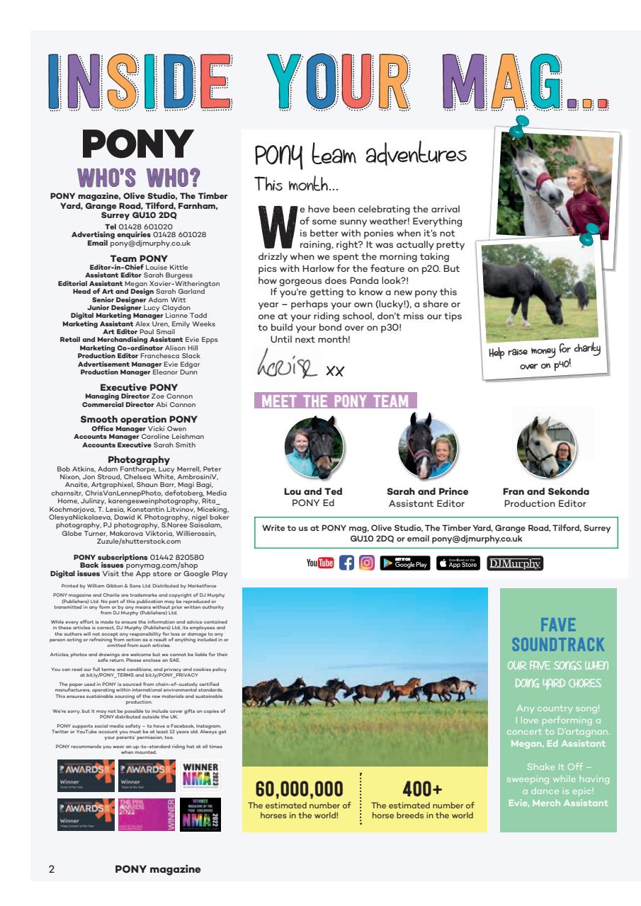 Pony Magazine Preview Pages