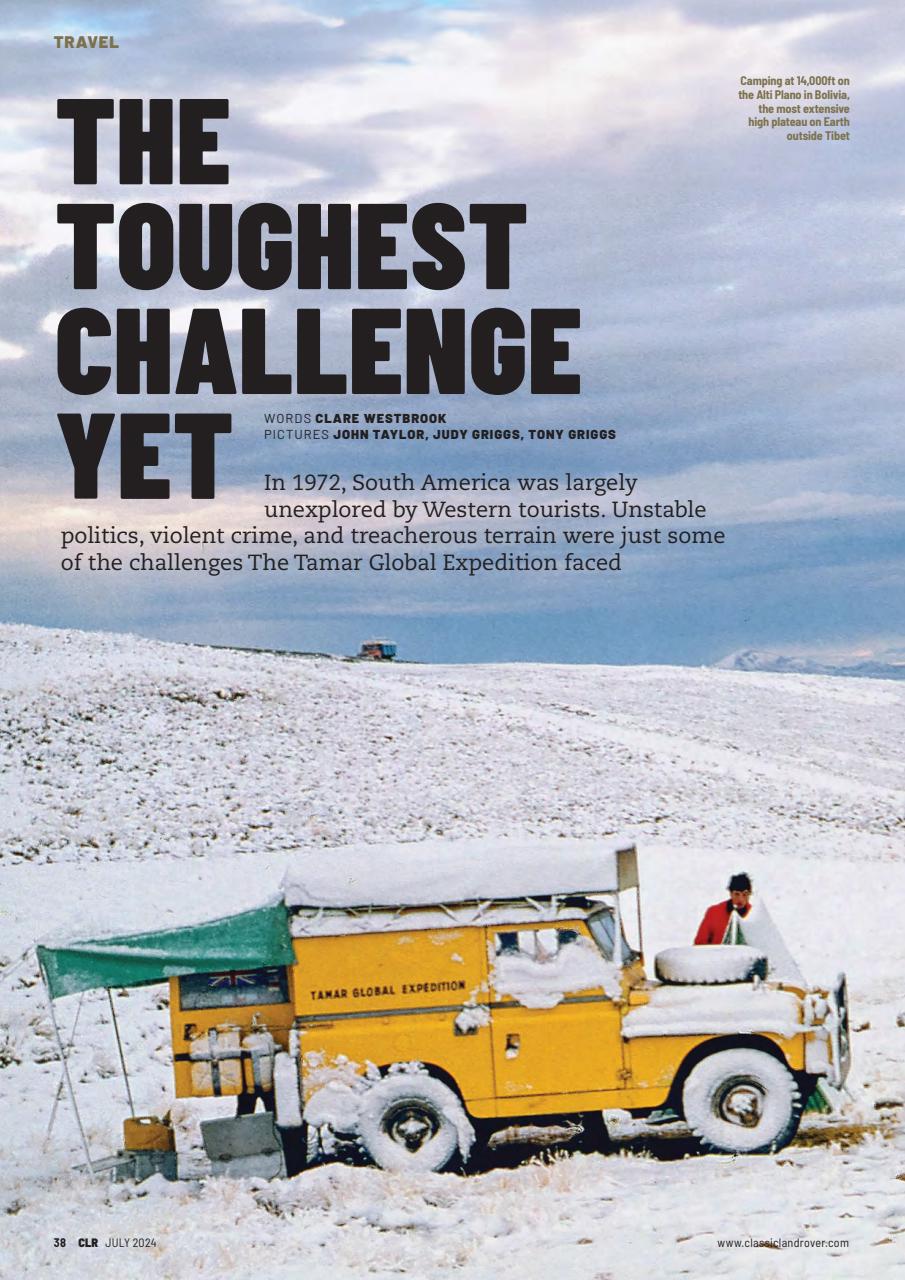 Classic Land Rover Magazine Preview Pages