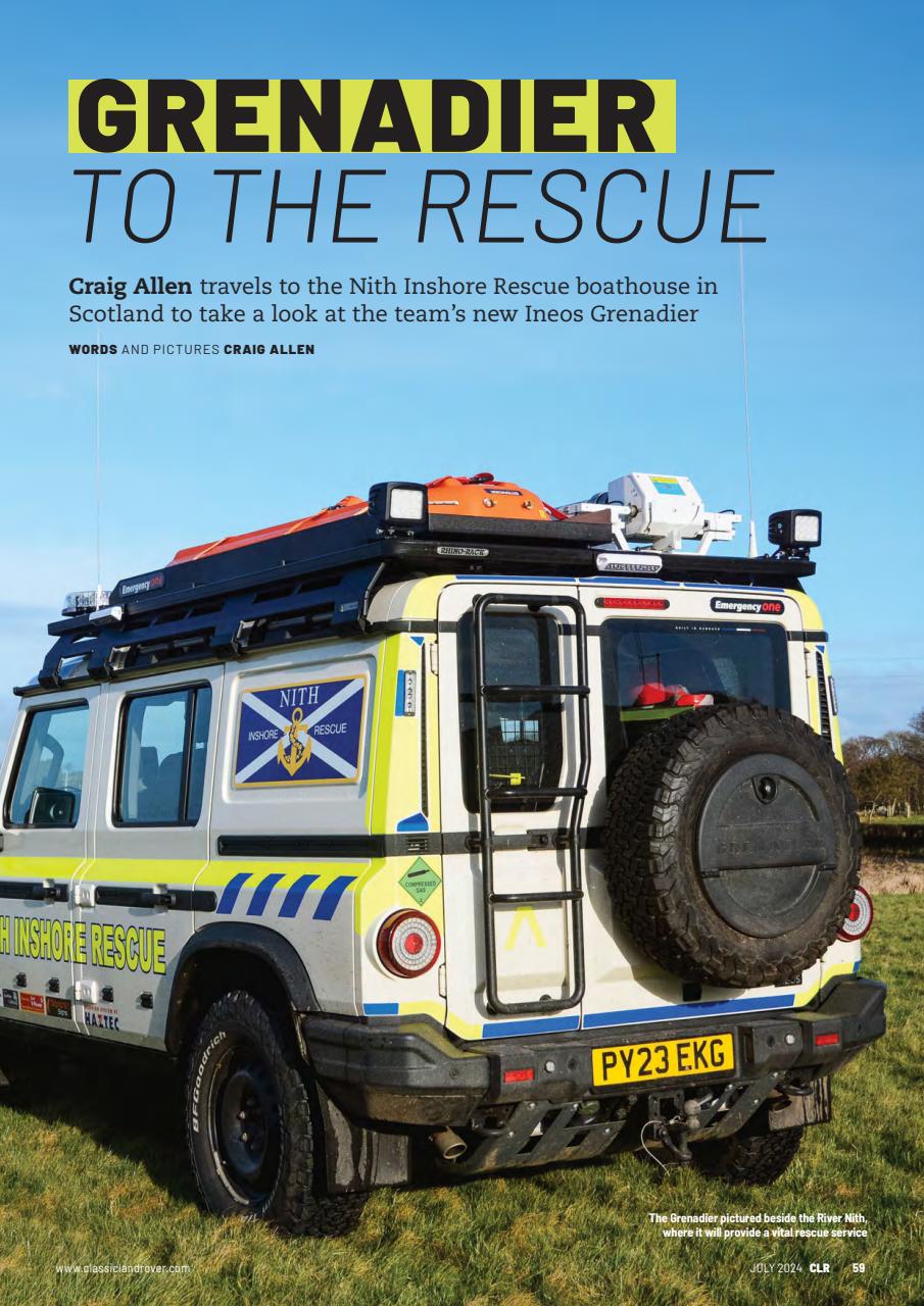 Classic Land Rover Magazine Preview Pages