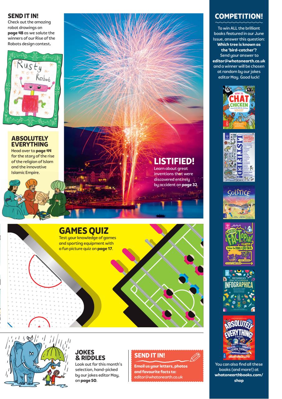 What on Earth! Magazine Preview Pages