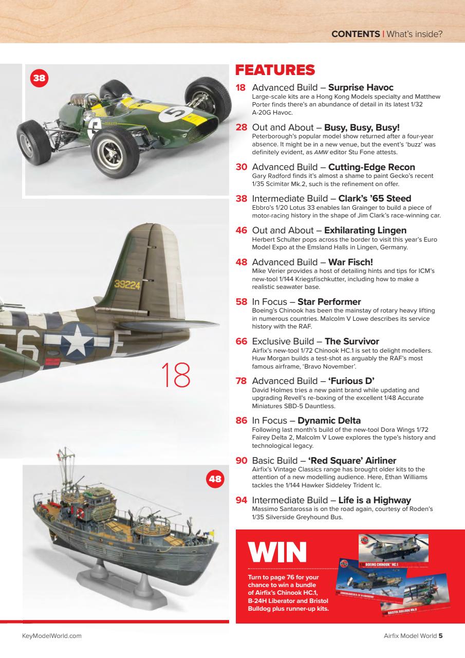 Airfix Model World Preview Pages