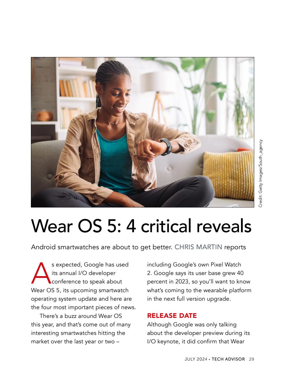 Tech Advisor Preview Pages