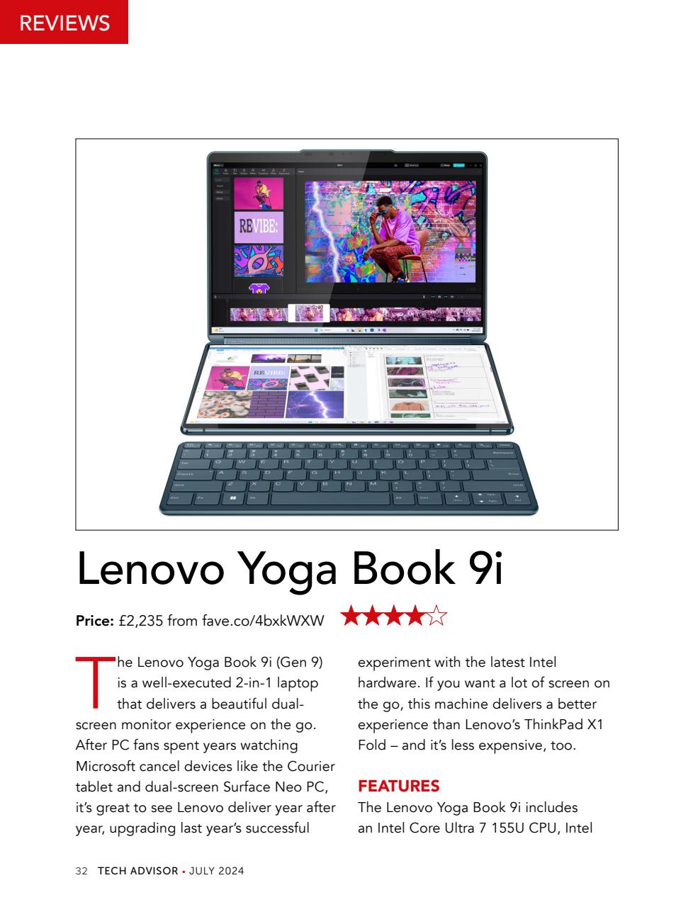 Tech Advisor Preview Pages