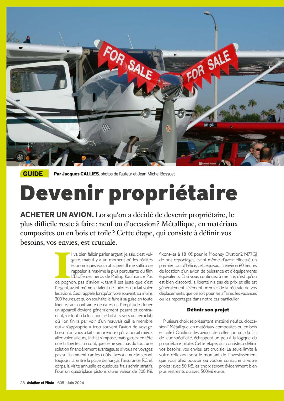 Aviation et Pilote Preview Pages