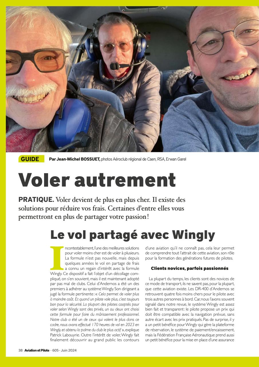 Aviation et Pilote Preview Pages