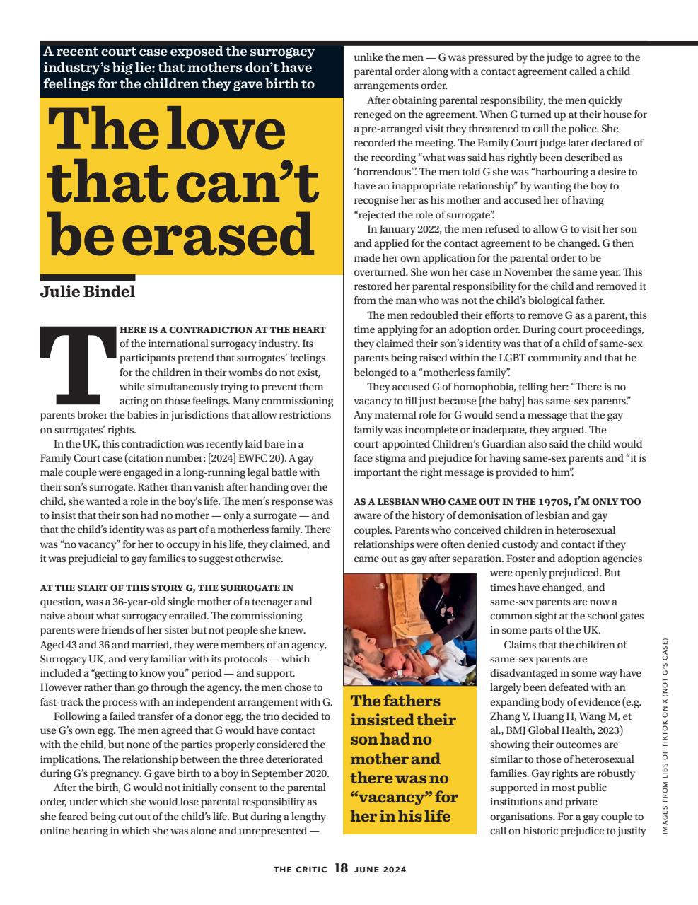 The Critic Preview Pages