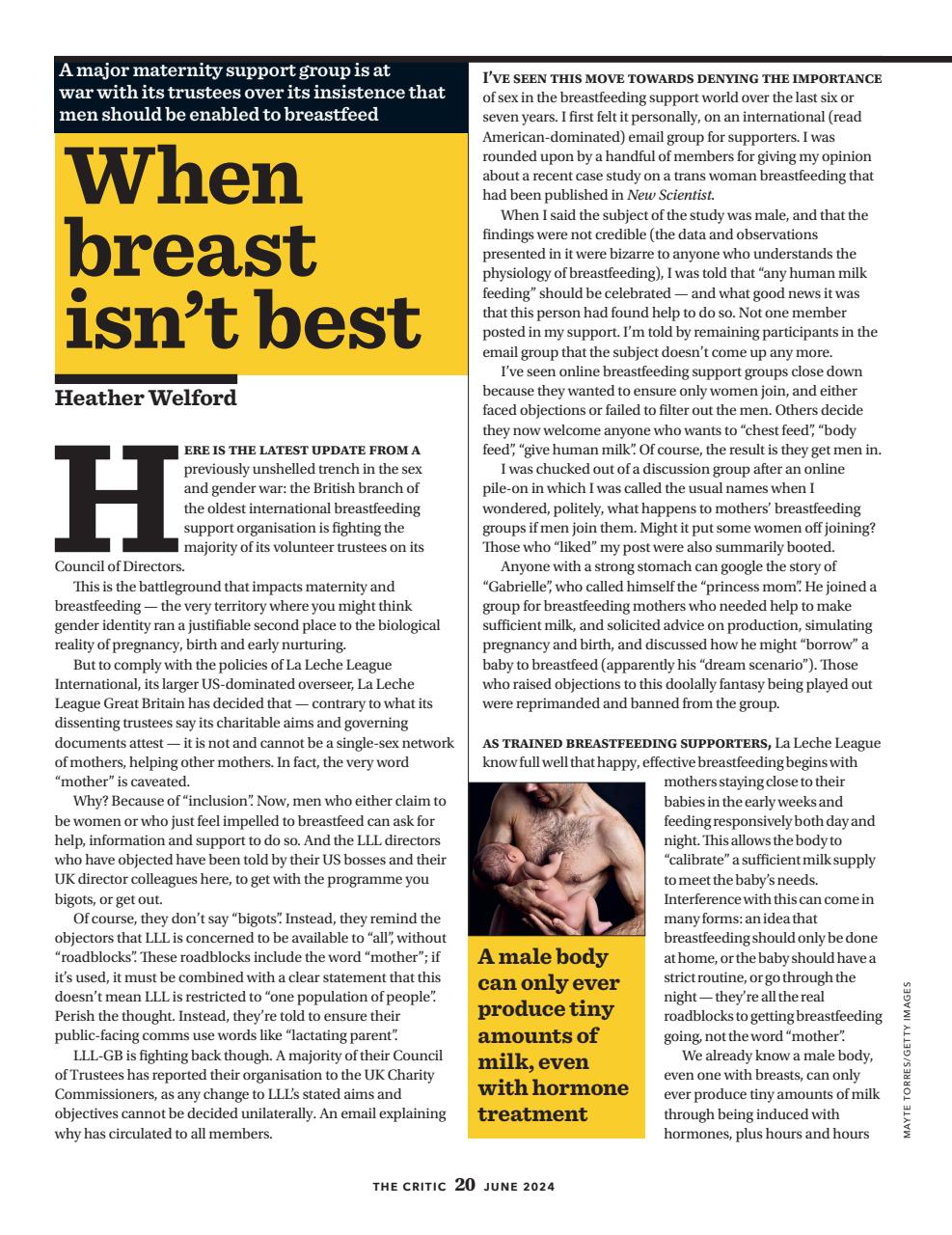 The Critic Preview Pages