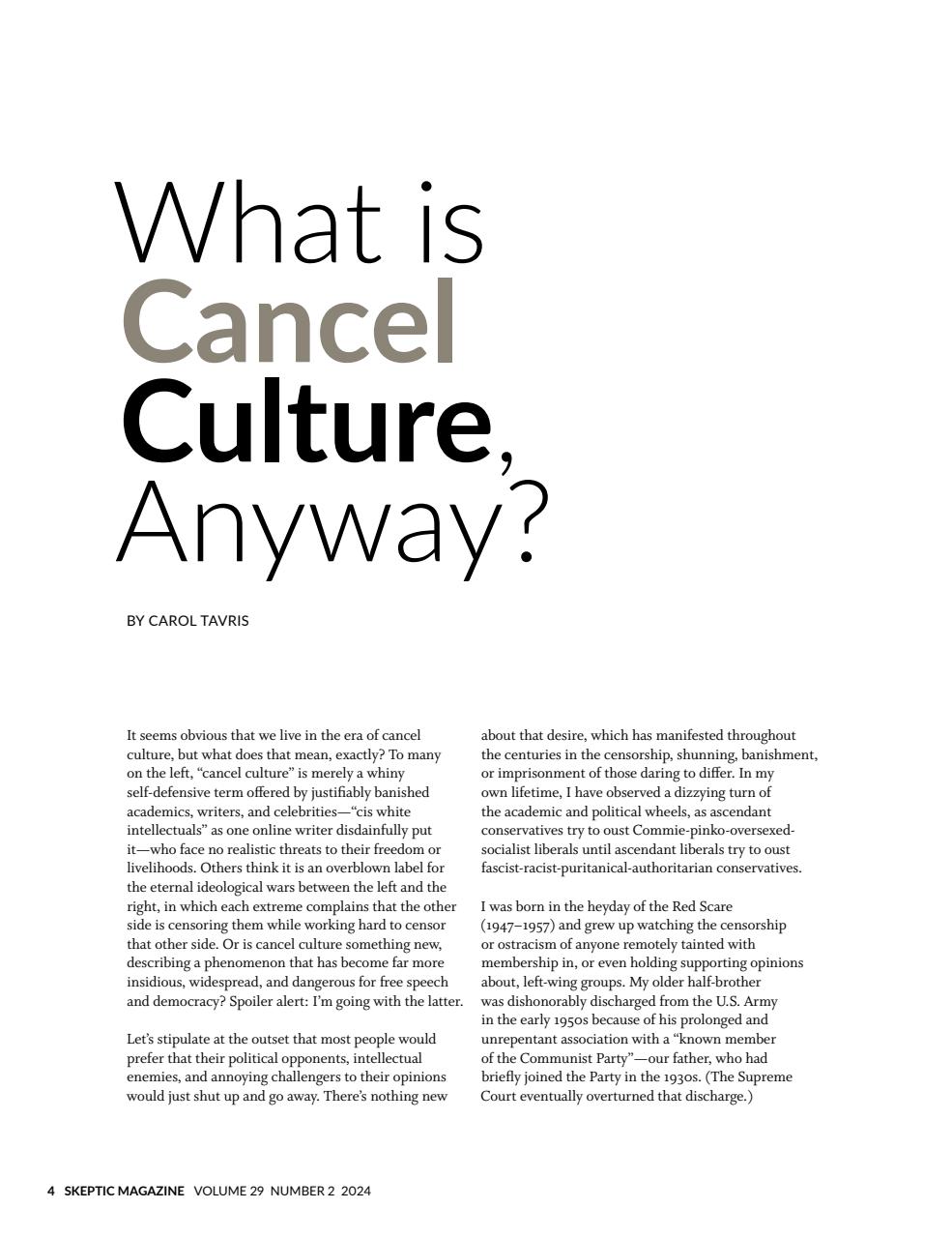 Skeptic Preview Pages